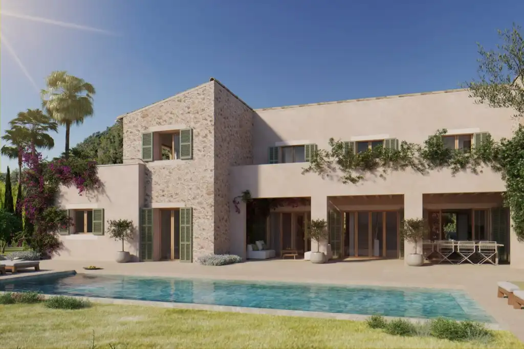 Vista exterior de Finca rústica en venda en Son Servera amb Aire condicionat, Calefacció i Jardí privat