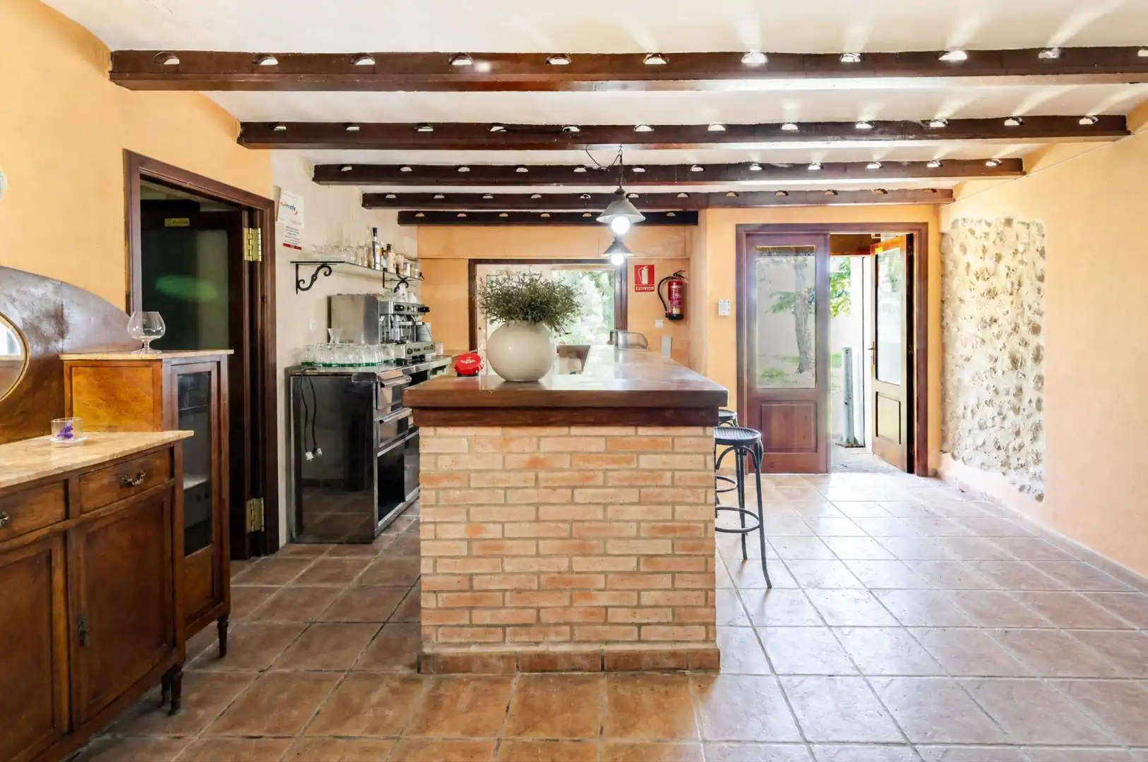 Cocina de Casa o chalet en venta en Bocairent con Calefacción, Jardín privado y Terraza