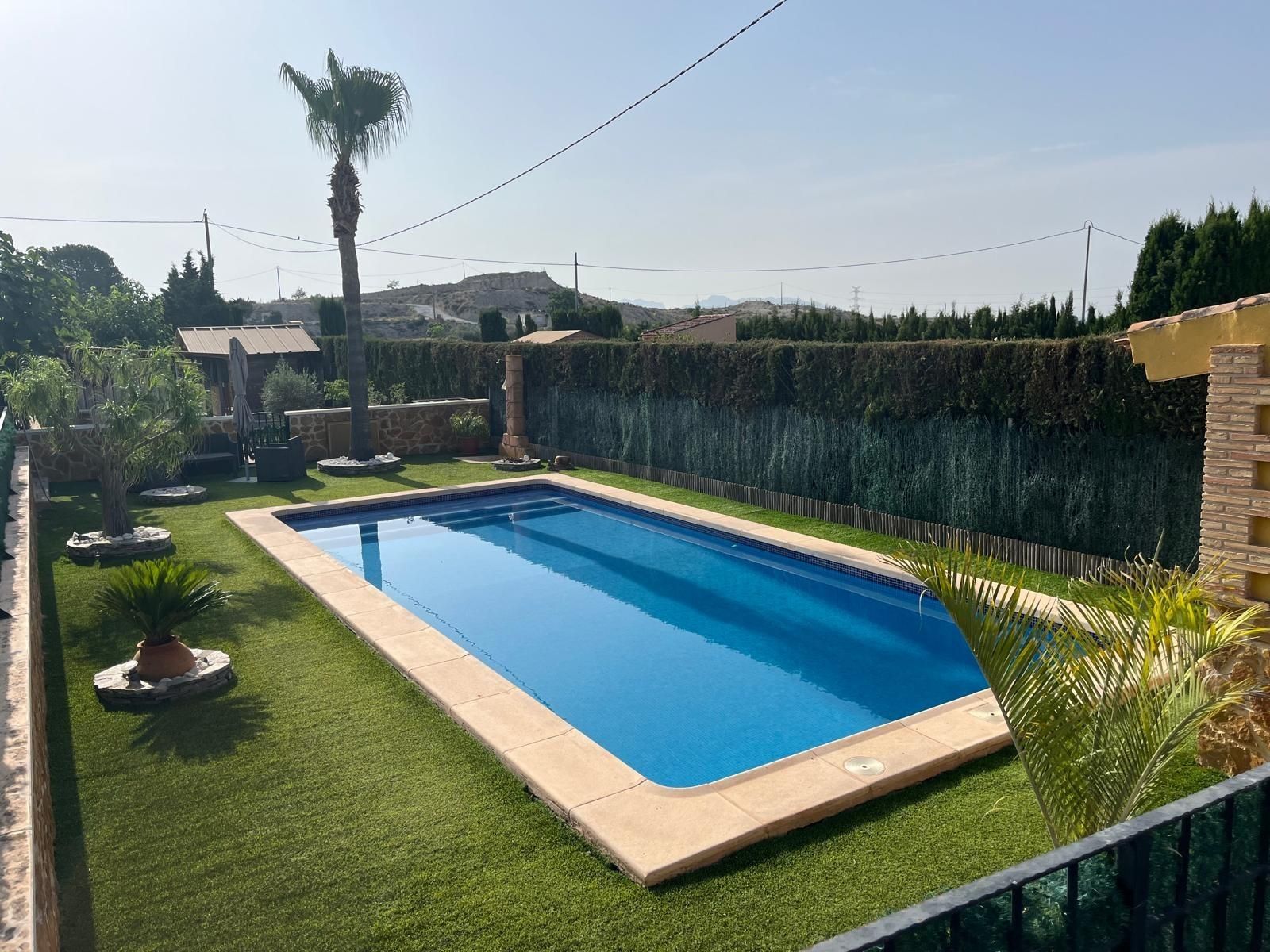 Swimming pool of House or chalet for sale in  Murcia Capital  with Air Conditioner, Heating and Terrace