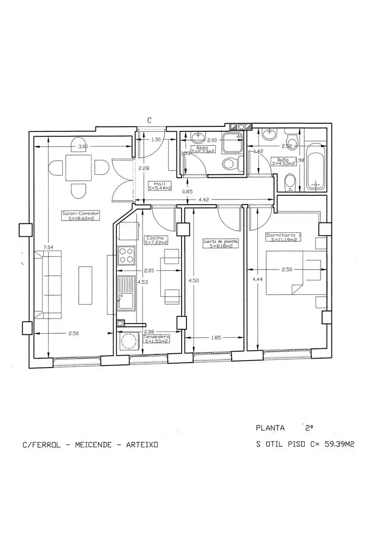 Piso con ascensor en venta en Pastoriza, imagen 14