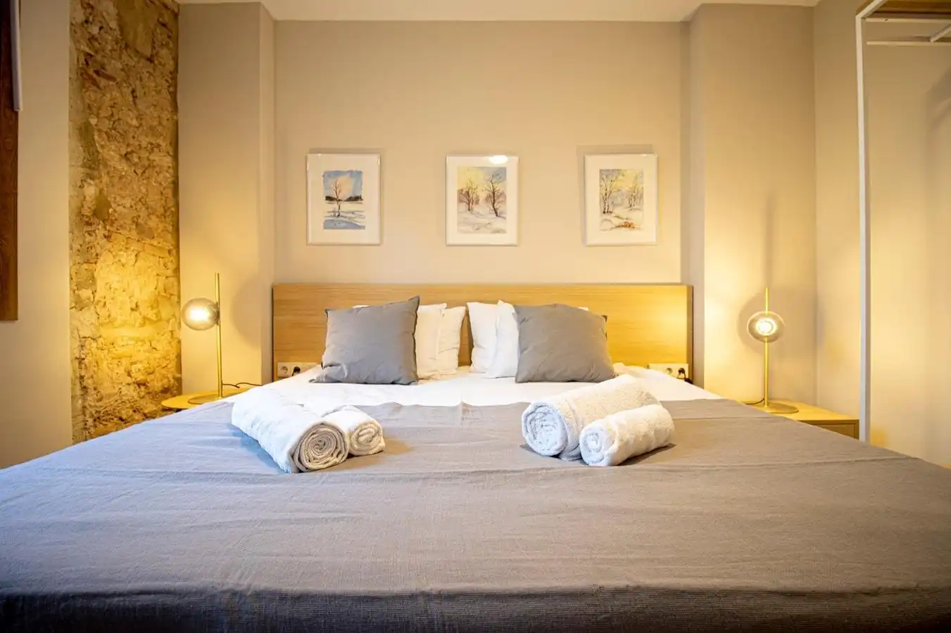 Schlafzimmer von Wohnung zur Miete in Ciutat Vella 