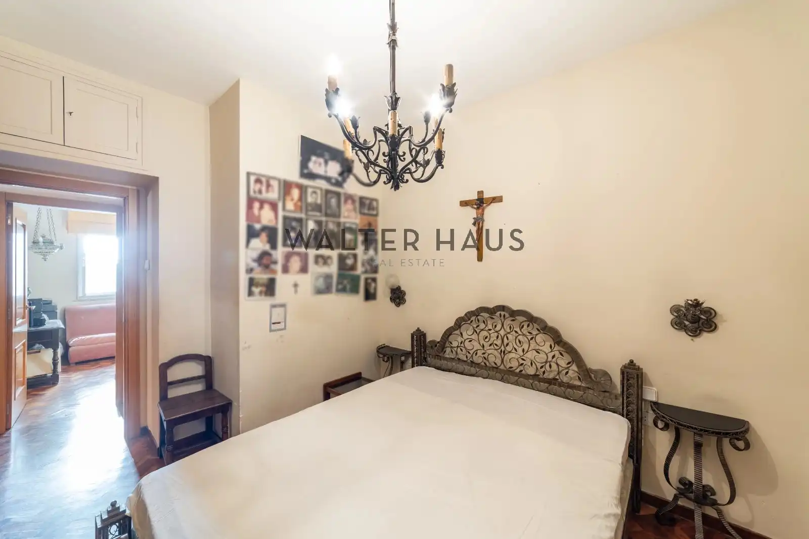 Bedroom of Flat for sale in Madrid  with Air Conditioner and Heating