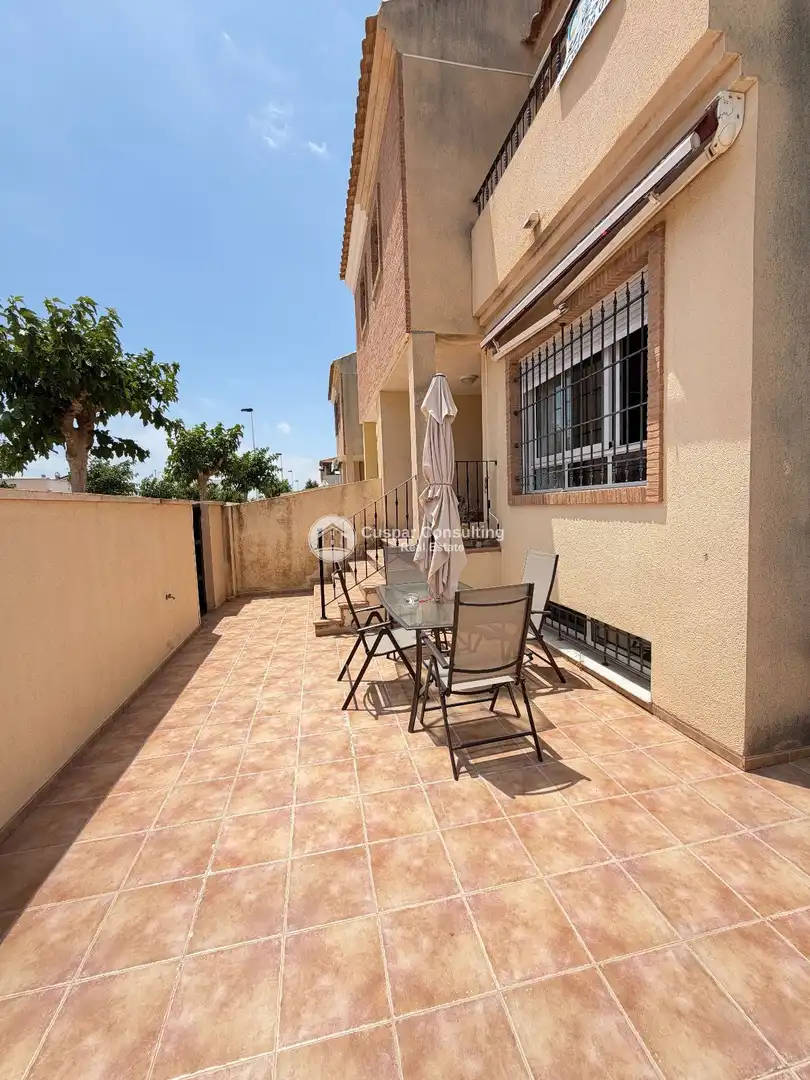 Terraza de Casa adosada en venta en San Pedro del Pinatar con Aire acondicionado, Calefacción y Terraza