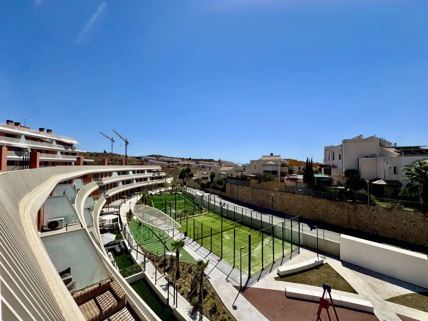 Terraza de Planta baja en venta en Mijas con Aire acondicionado, Terraza y Piscina