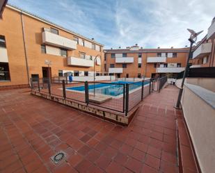Swimming pool of Attic for sale in Carbajosa de la Sagrada  with Heating, Parquet flooring and Terrace