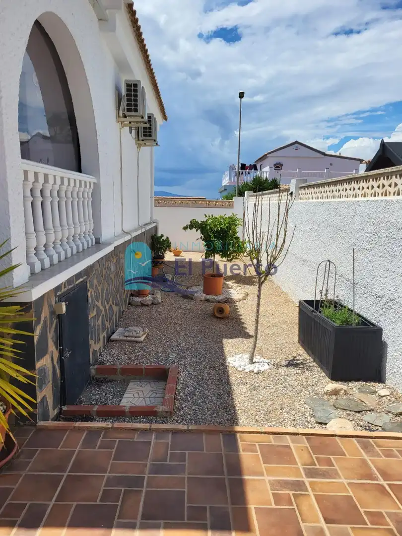 Exterior view of Houses for sale in Mazarrón  with Air Conditioner, Heating and Private garden