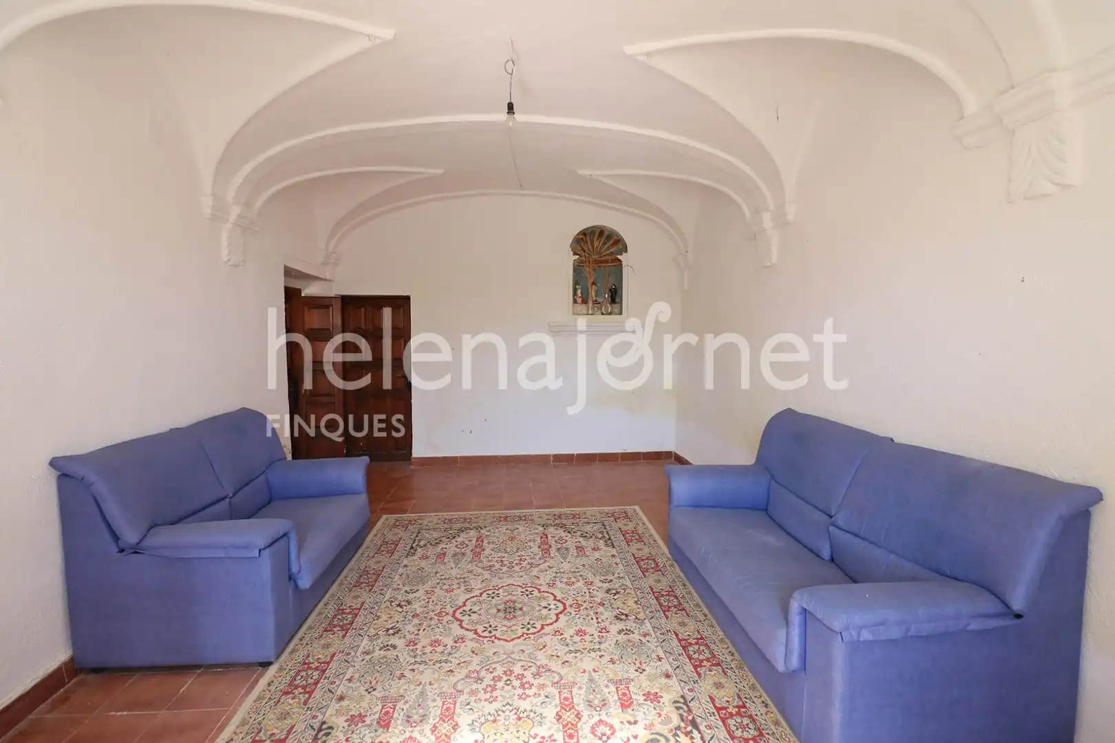 Sala d'estar de Finca rústica en venda en Tordera