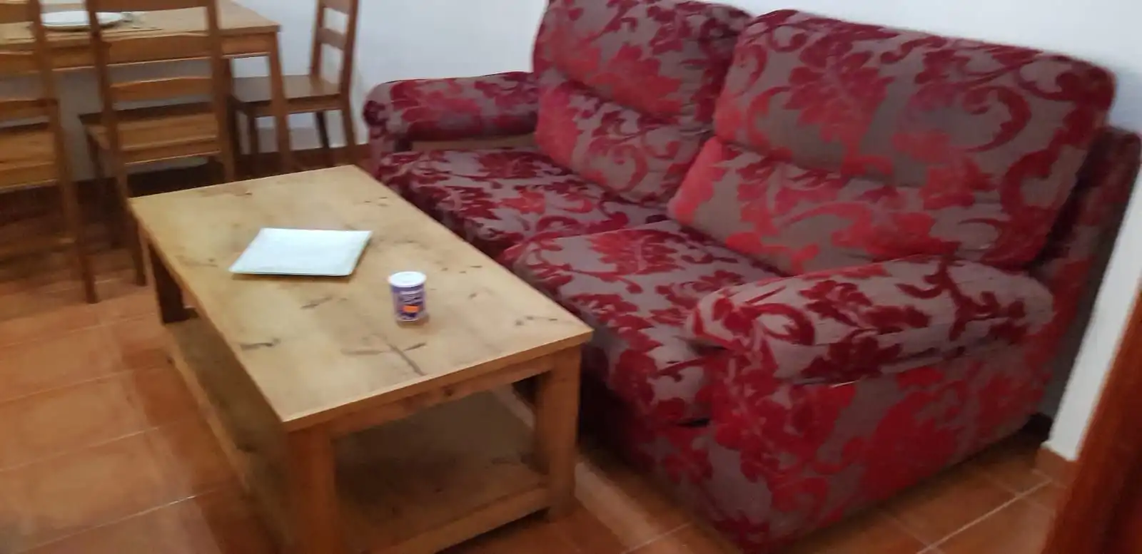 Sala de estar de Apartamento de alquiler en Málaga con Amueblado y Lavadora