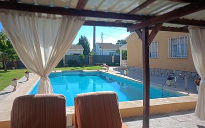 Swimming pool of House or chalet for sale in Arcicóllar  with Air Conditioner, Terrace and Swimming Pool