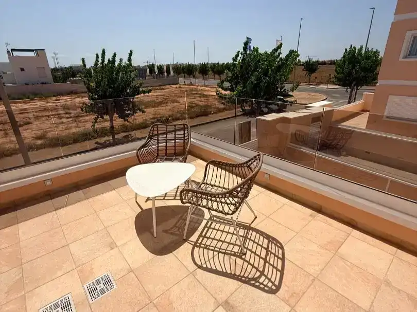 Terrassa de Casa adosada en venda en Pilar de la Horadada ciudad
