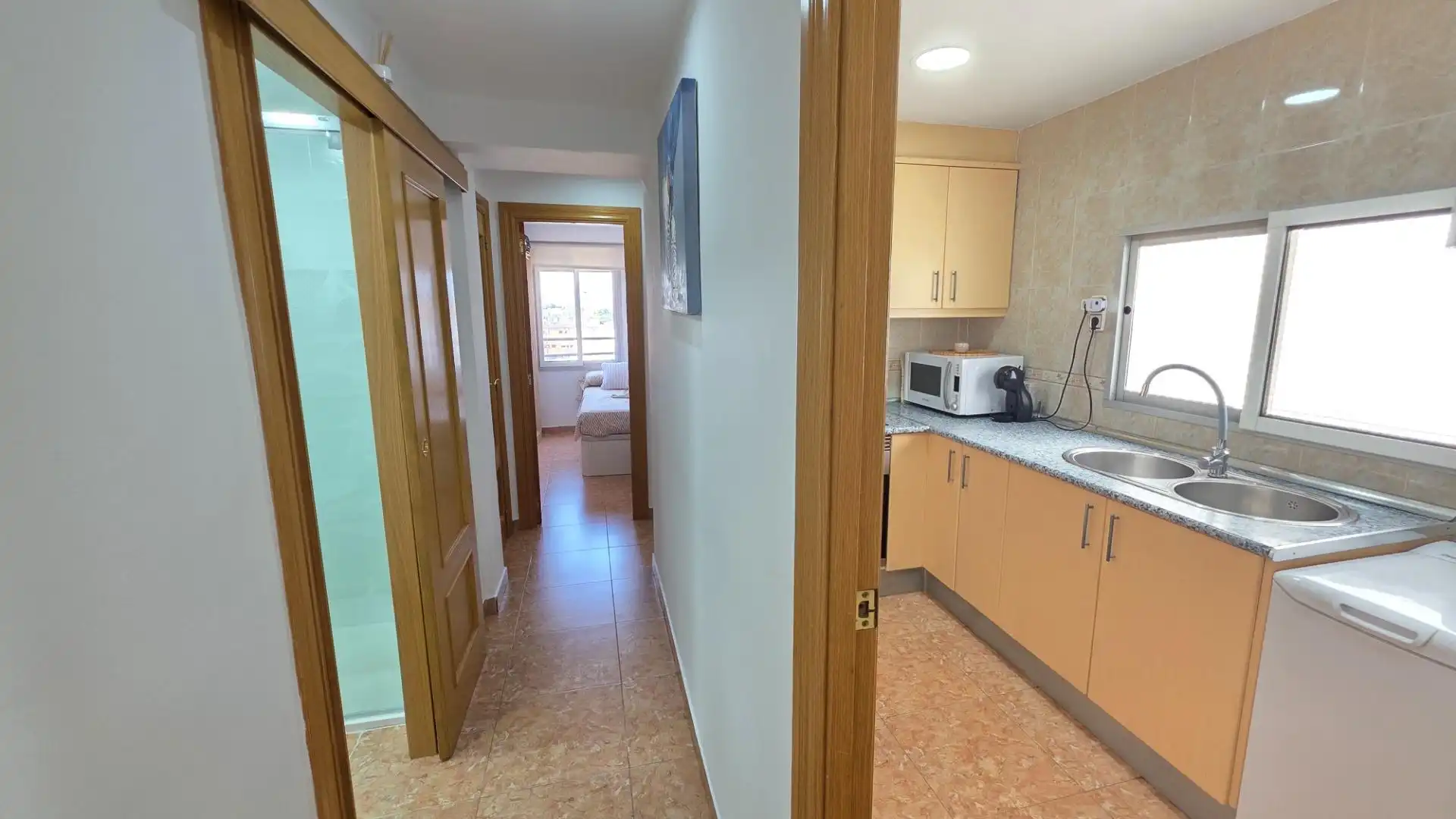 Kitchen of Flat for sale in Paterna  with Air Conditioner and Balcony