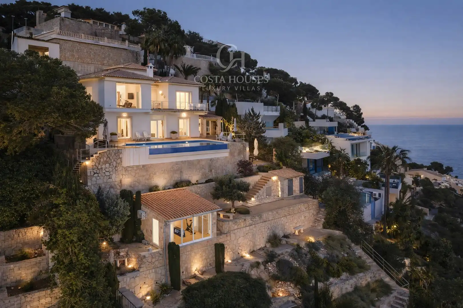 Exterior view of Houses for sale in Jávea / Xàbia  with Air Conditioner, Private garden and Terrace