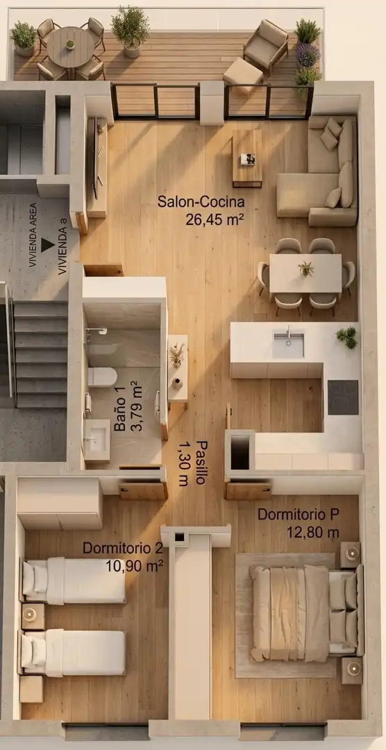 Baño de Piso en venta en Las Gabias