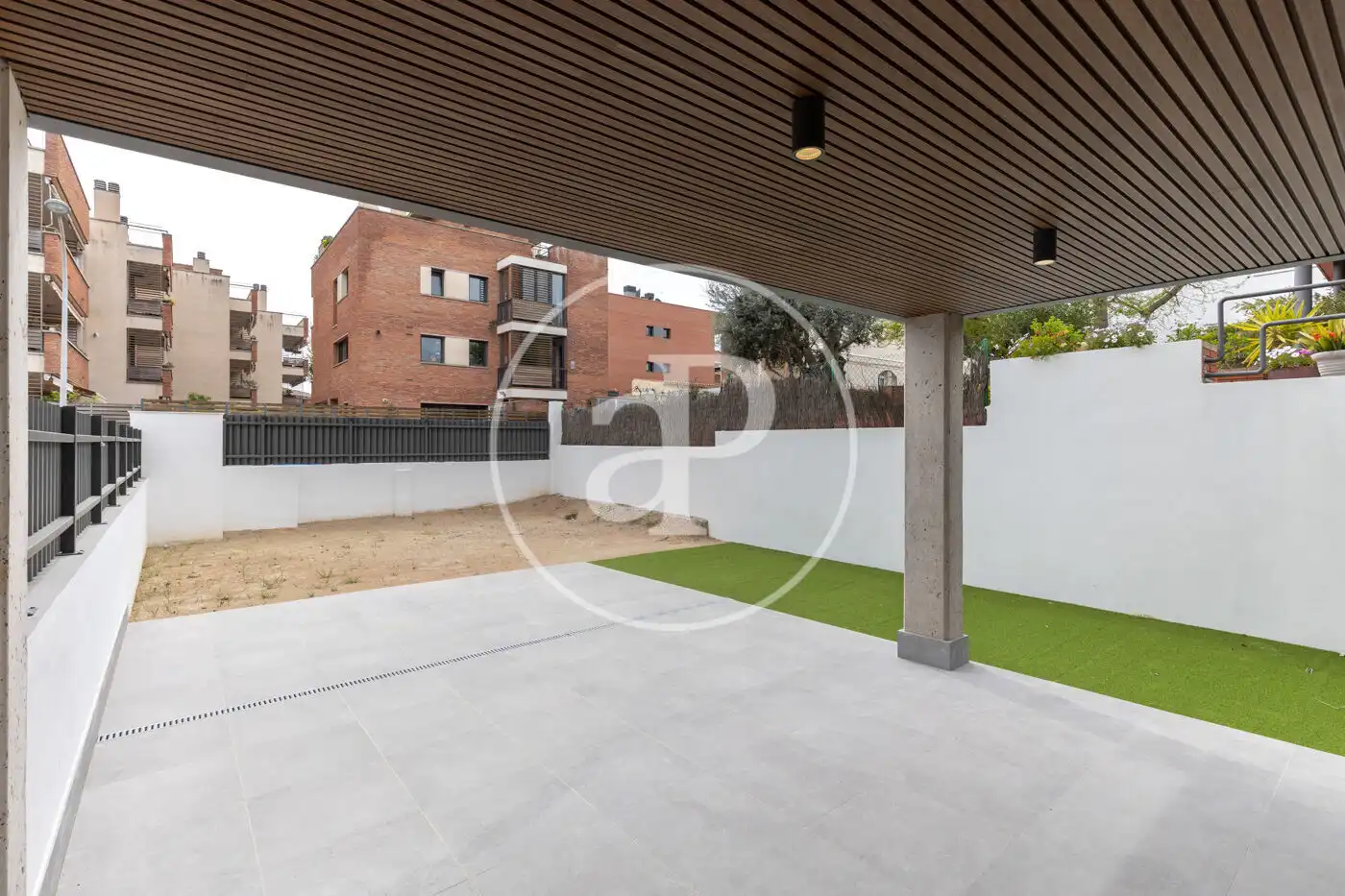 Terrace of Flat for sale in Sant Cugat del Vallès  with Air Conditioner, Heating and Private garden