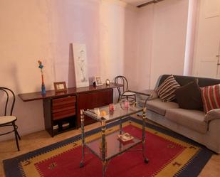 Living room of Flat for sale in Dénia  with Terrace, Storage room and Furnished