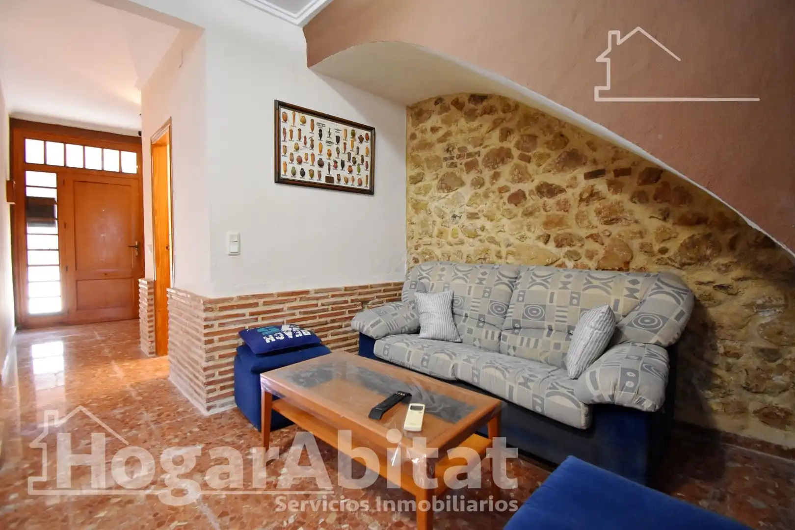 Sala d'estar de Casa o xalet en venda en Xeresa amb Aire condicionat, Calefacció i Terrassa