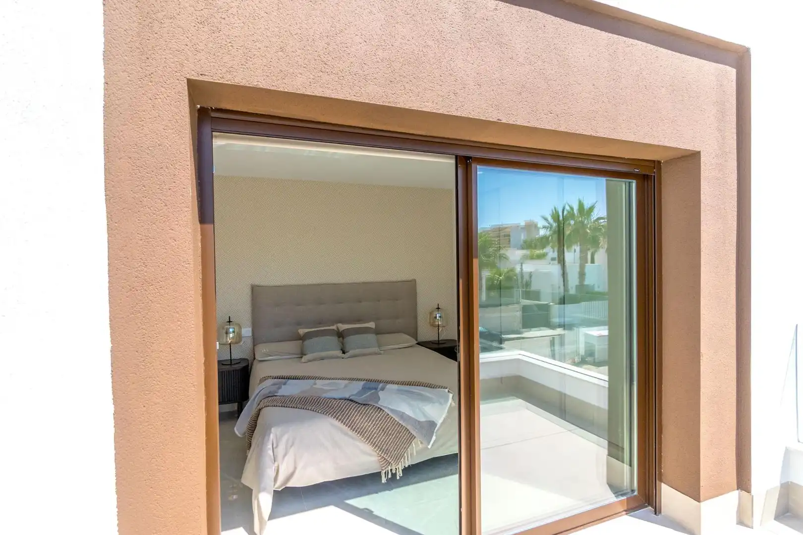 Dormitori de Casa adosada en venda en Benijófar amb Aire condicionat, Terrassa i Piscina