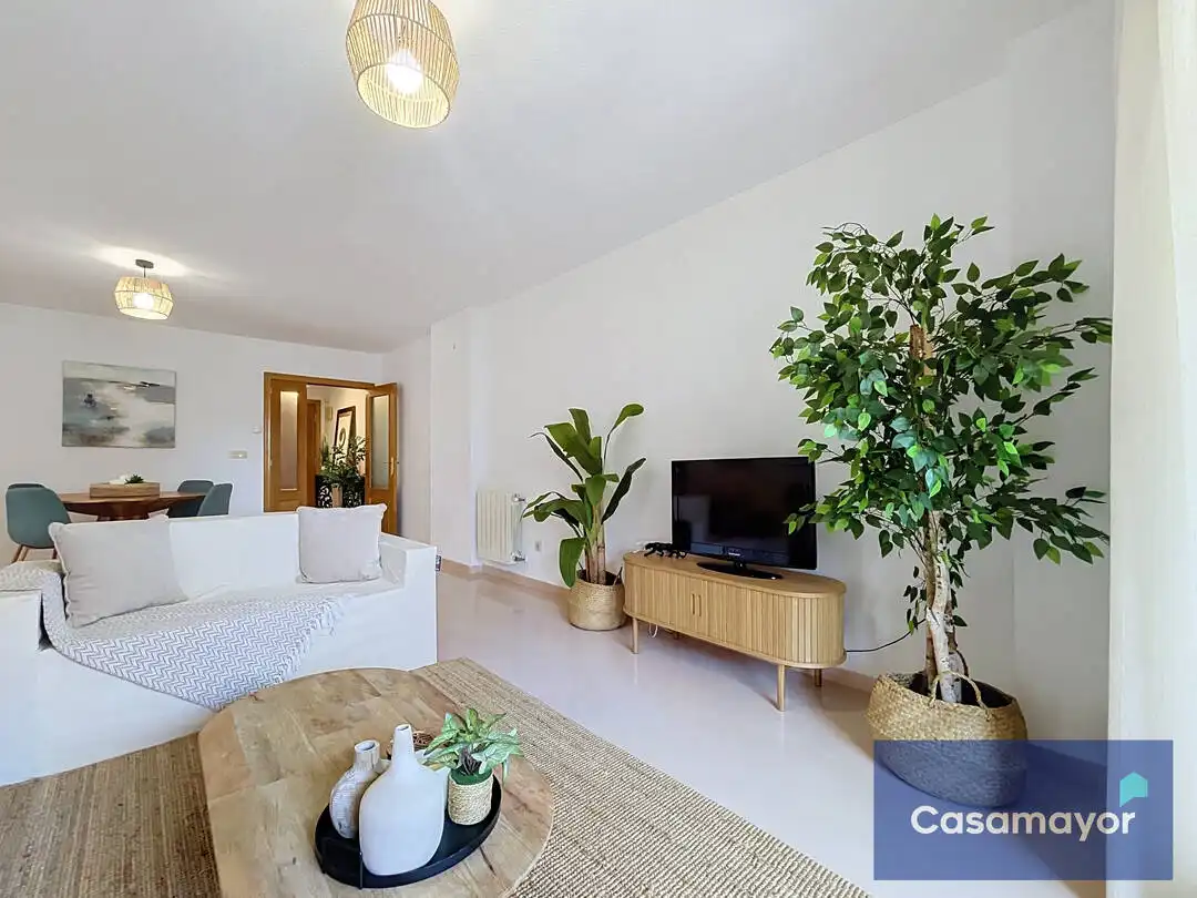 Sala d'estar de Pis en venda en Alicante / Alacant amb Jardí privat, Terrassa i Traster