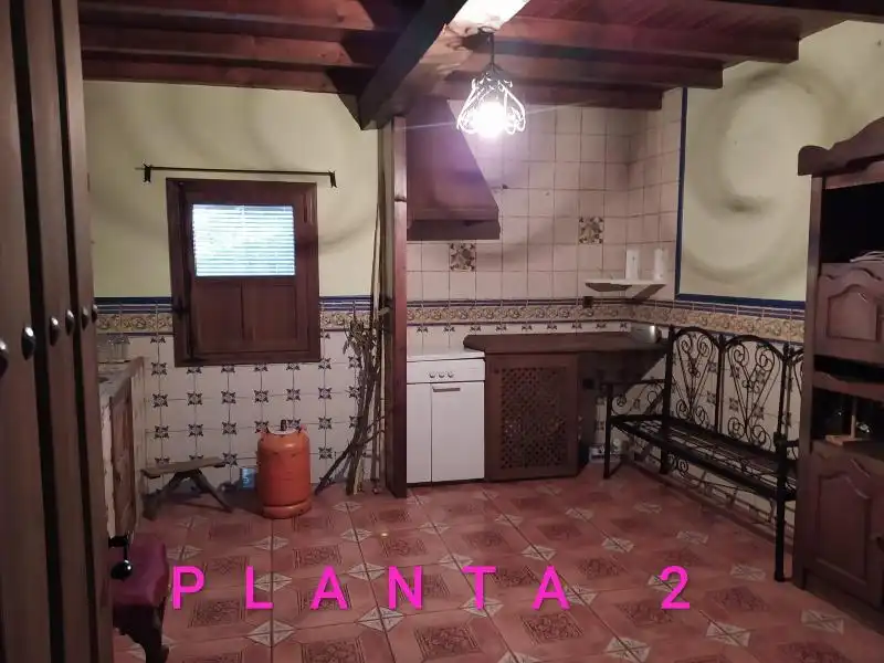 Küche von Einfamilien-Reihenhaus zum Verkauf in Villa del Campo mit Privatgarten und Möbliert