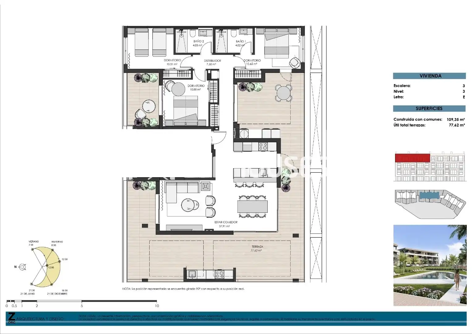 Penthouse mit Terrasse zum Verkauf in Mar Menor Golf, imagen 21