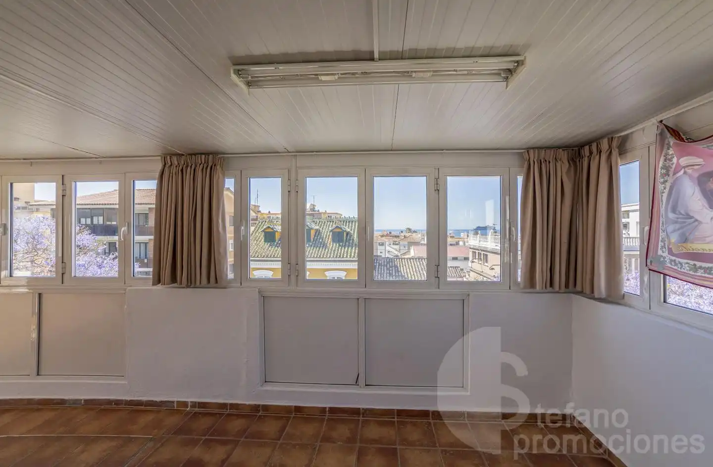 Bedroom of Attic for sale in Málaga  with Air Conditioner, Terrace and Storage room