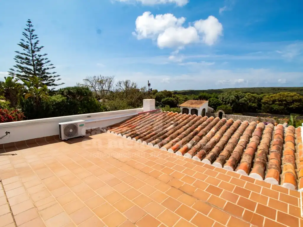 Vista exterior de Finca rústica en venda en Sant Lluís amb Aire condicionat, Calefacció i Jardí privat