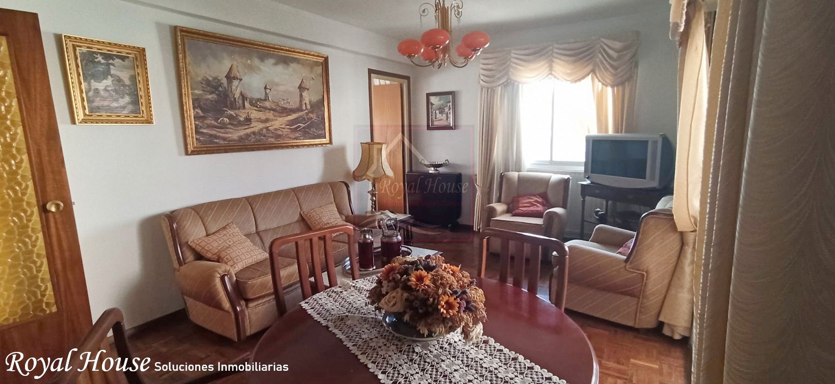 Wohnzimmer von Wohnung zum verkauf in Collado Villalba mit Heizung, Terrasse und Balkon