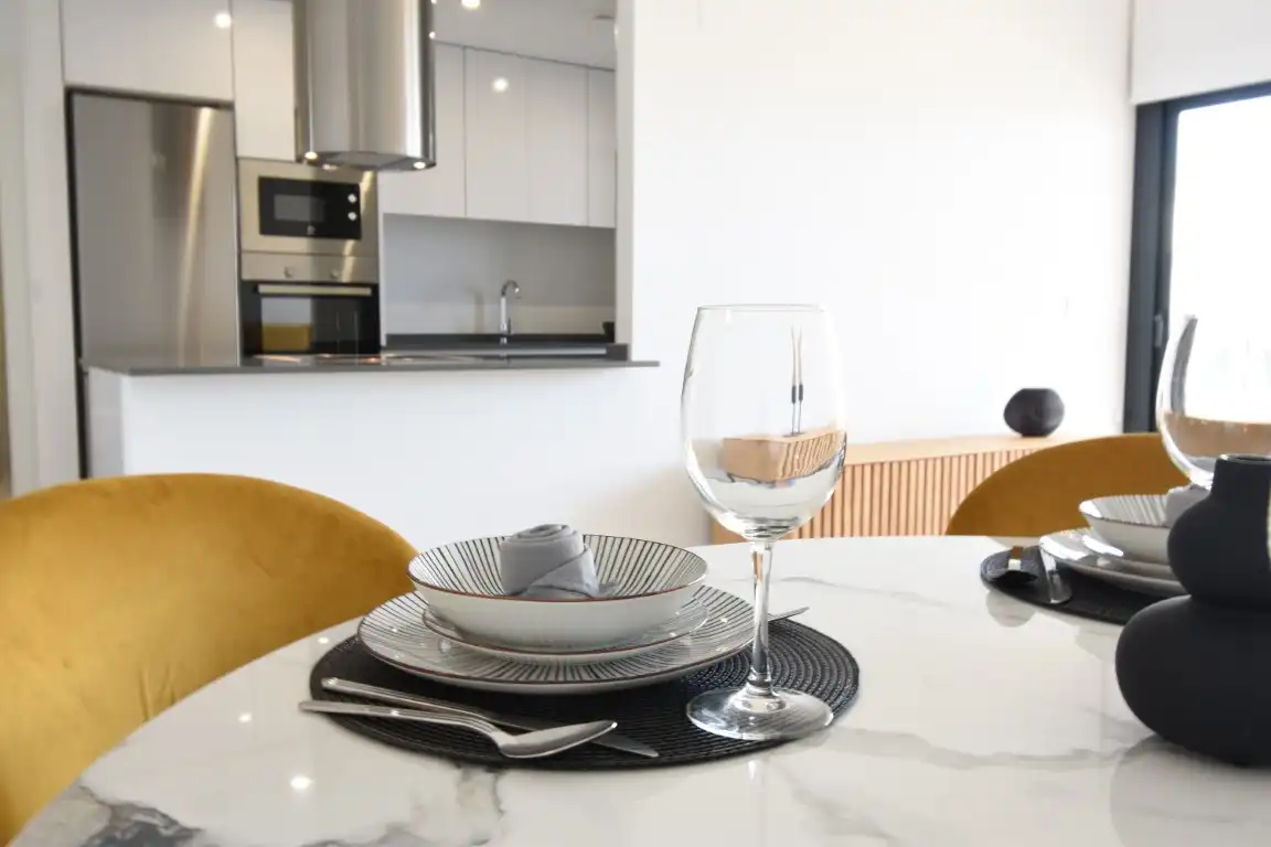 Menjador de Apartament en venda en San Miguel de Salinas amb Aire condicionat, Calefacció i Traster