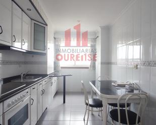 Kitchen of Flat to rent in Ourense Capital   with Heating and Storage room