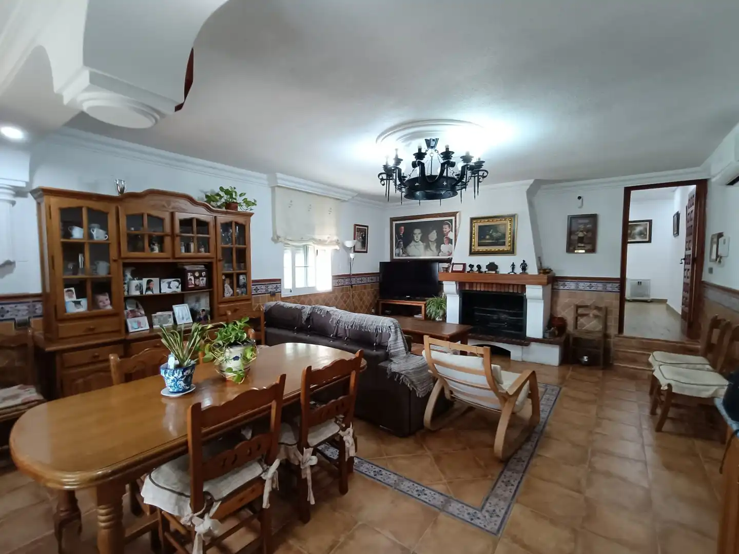 Sala de estar de Casa o chalet en venta en Ciudad Real con Aire acondicionado, Jardín privado y Piscina
