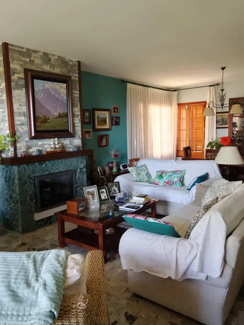 Living room of Houses for sale in Berga  with Heating, Private garden and Parquet flooring