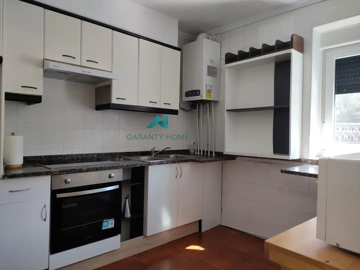 Cocina de Piso en venta en Andoain con Calefacción, Jardín privado y Terraza