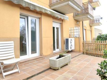 Exterior view of Flat for sale in Begur  with Air Conditioner, Terrace and Swimming Pool