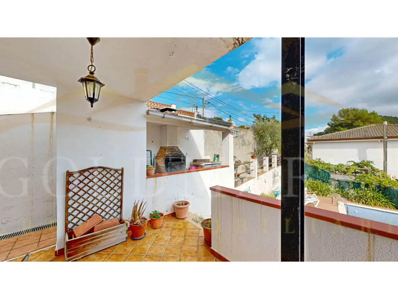 Terraza de Casa o chalet en venta en Corbera de Llobregat con Aire acondicionado, Calefacción y Jardín privado