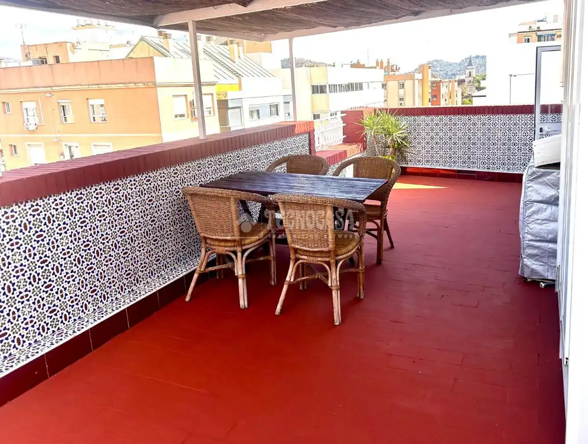Terrace of Flat for sale in Málaga
