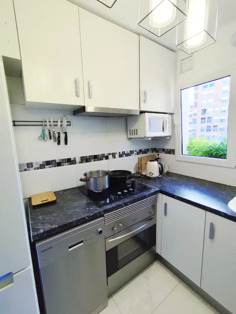 Cocina de Piso en venta en Valencia con Aire acondicionado, Amueblado y Horno