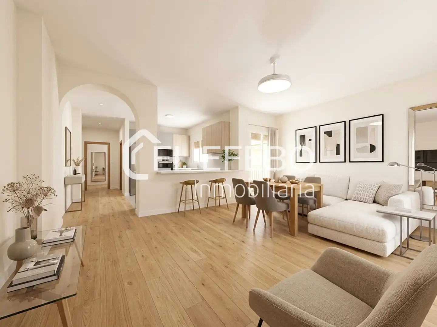 Sala de estar de Piso en venta en Antequera con Aire acondicionado, Calefacción y Terraza