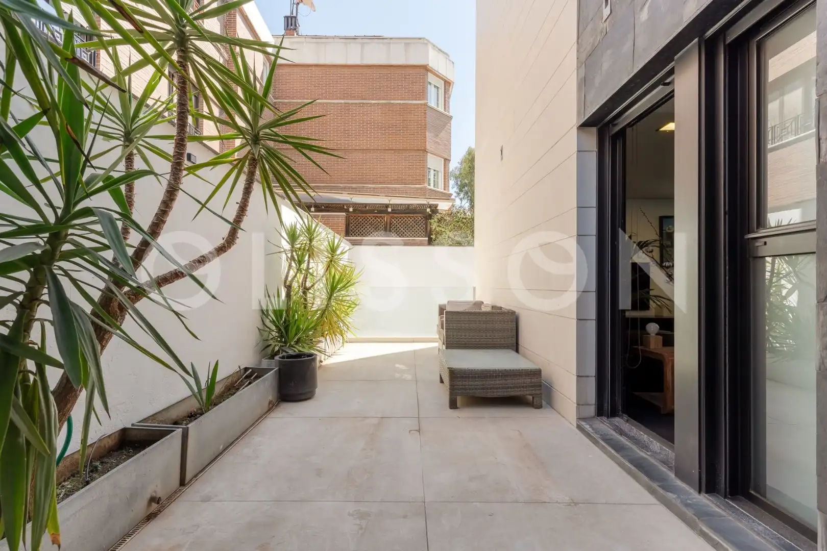 Terraza de Casa o chalet en venta en Madrid con Aire acondicionado, Calefacción y Jardín privado