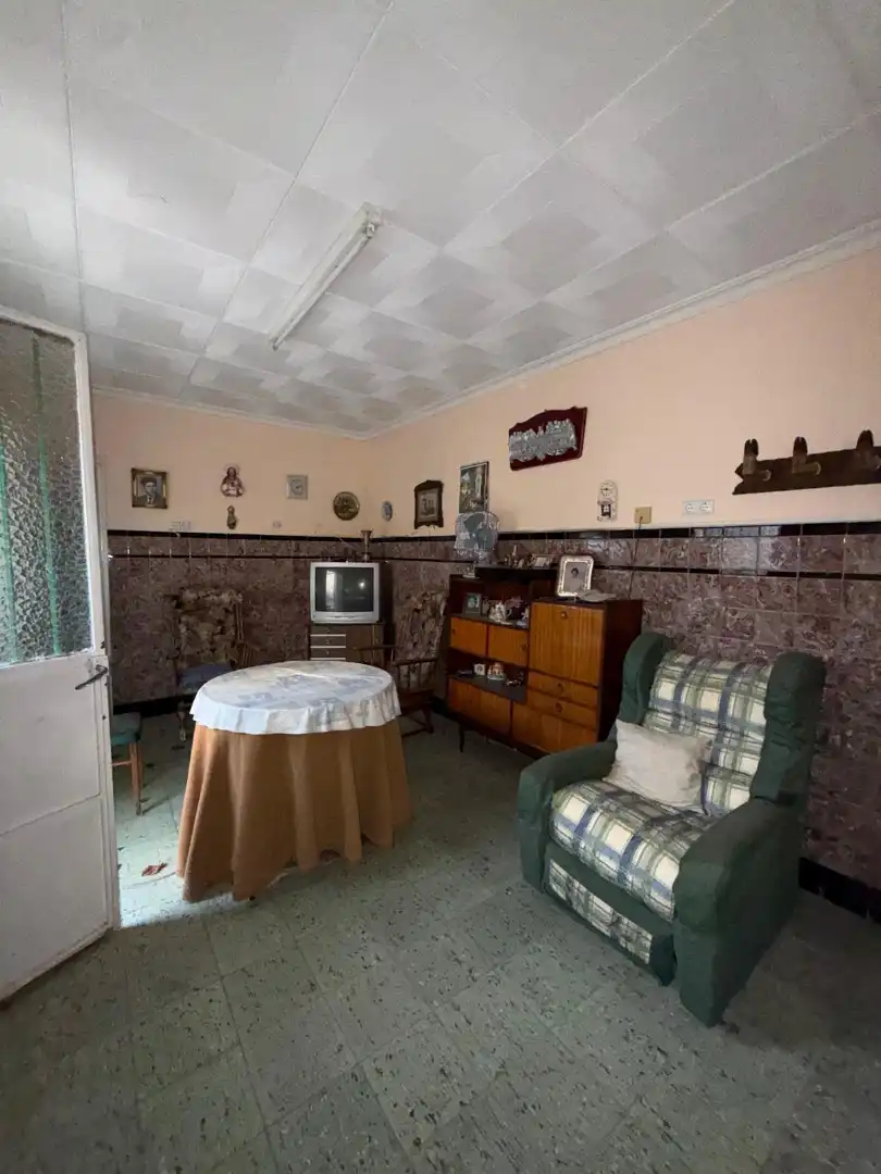 Sala de estar de Casa o chalet en venta en Puertollano con Calefacción y Terraza