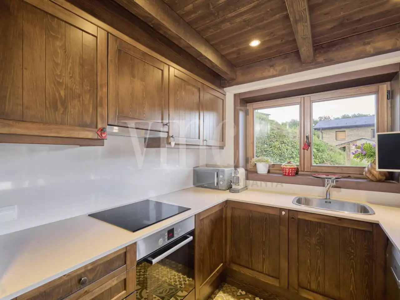 Cocina de Casa o chalet en venta en Bolvir con Calefacción, Jardín privado y Parquet