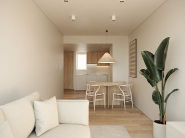 New build Flat with balcony for sale in Calle Francisco Almarche