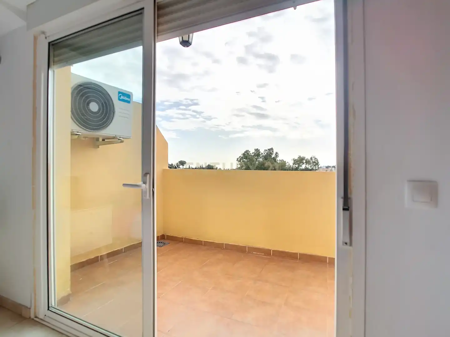 Balcony of Apartments for sale in Fuengirola  with Air Conditioner, Private garden and Storage room