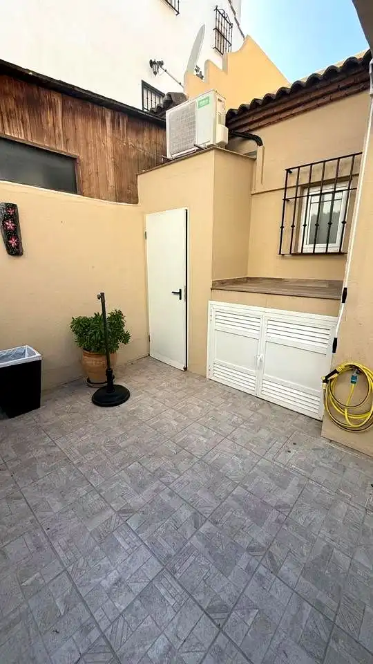 Terraza de Casa adosada en venta en Málaga con Aire acondicionado y Piscina comunitaria