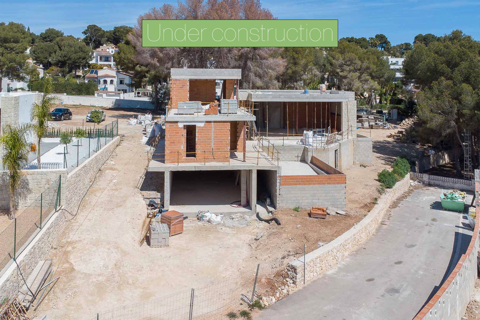 Exterior view of Country house for sale in Moraira  with Swimming Pool