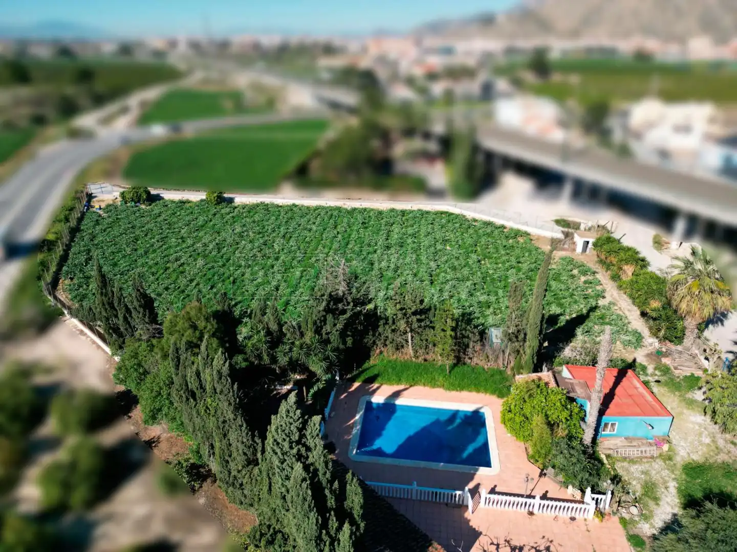 Garten von Haus oder Chalet zum Verkauf in Orihuela mit Privatgarten, Abstellraum und Schwimmbad
