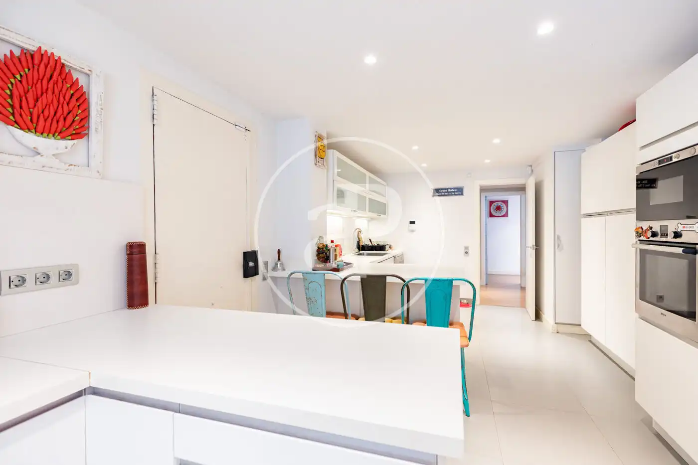 Cocina de Piso en venta en Barcelona con Aire acondicionado, Calefacción y Terraza
