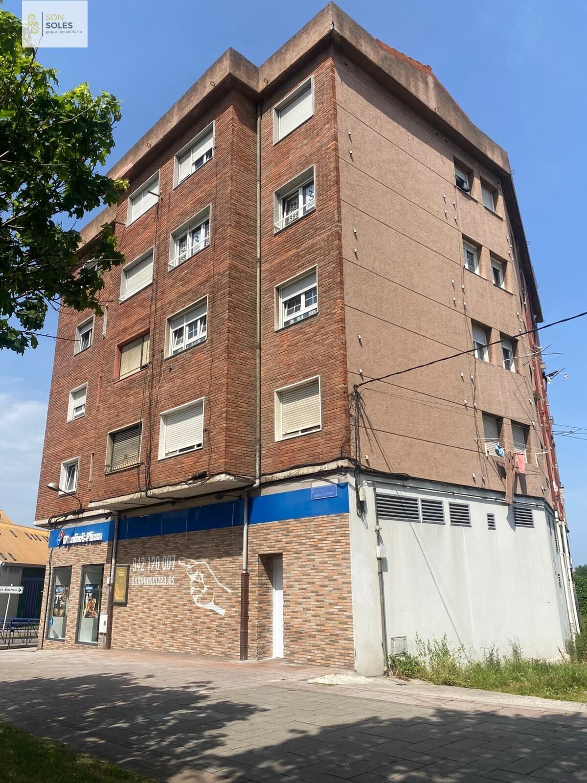 Vista exterior de Pis en venda en Santander amb Calefacció