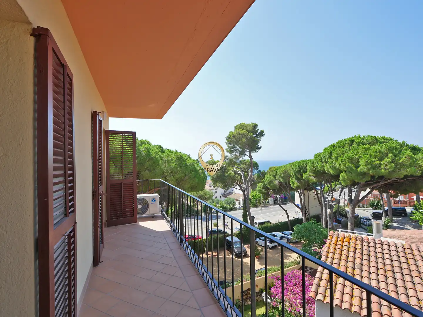 Balcony of Flat for sale in Calonge i Sant Antoni  with Air Conditioner, Heating and Parquet flooring