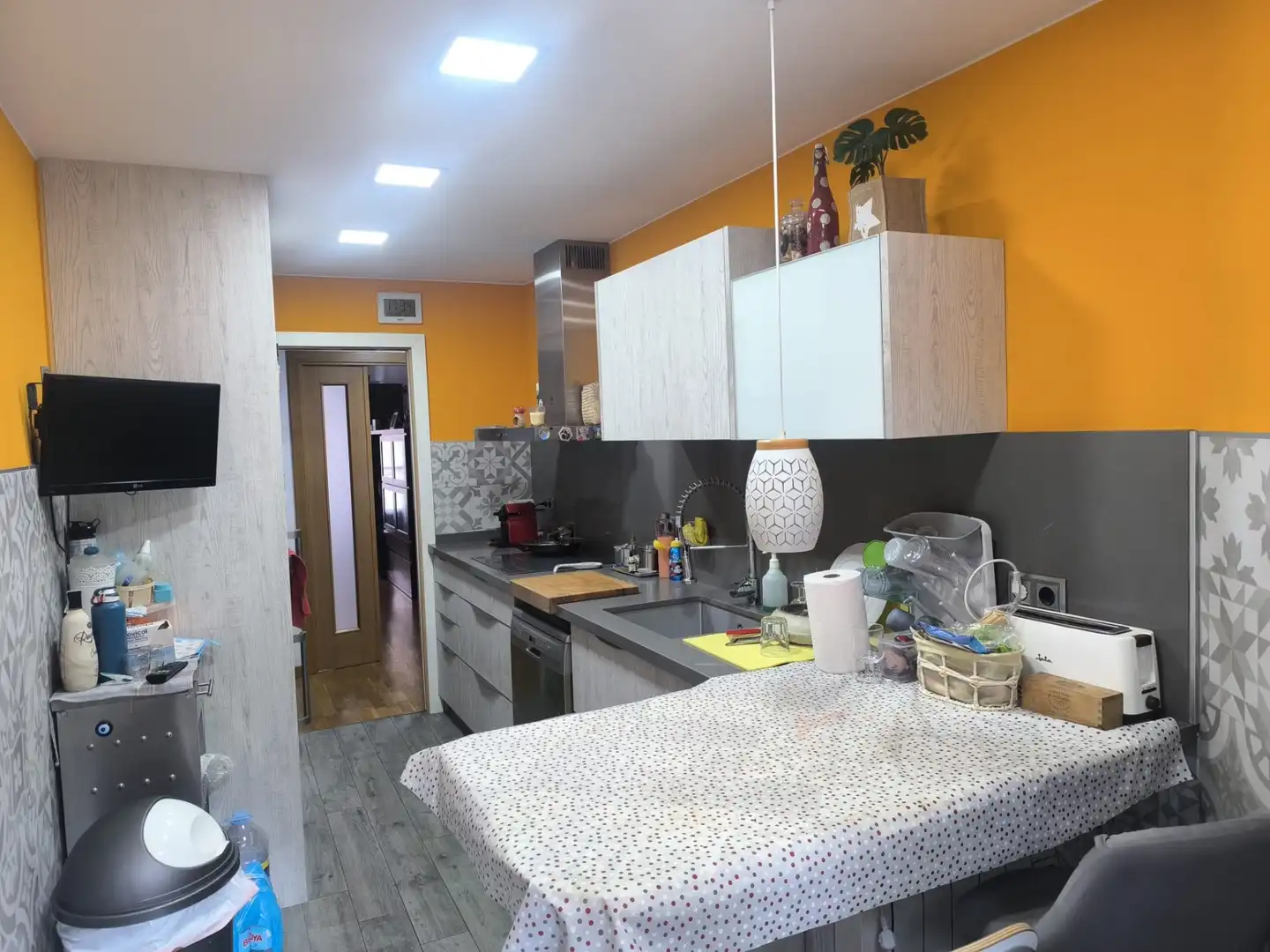 Küche von Wohnung zum Verkauf in Centre - Sant Josep - Sanfeliu