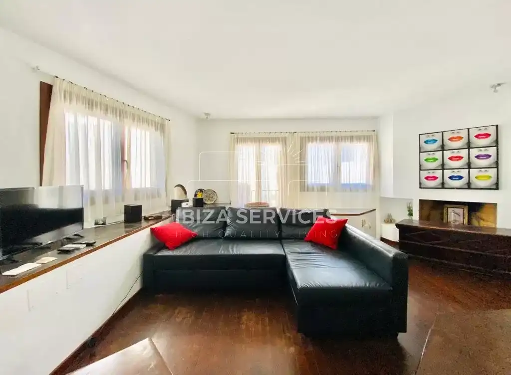 Living room of Flat for sale in Eivissa  with Air Conditioner